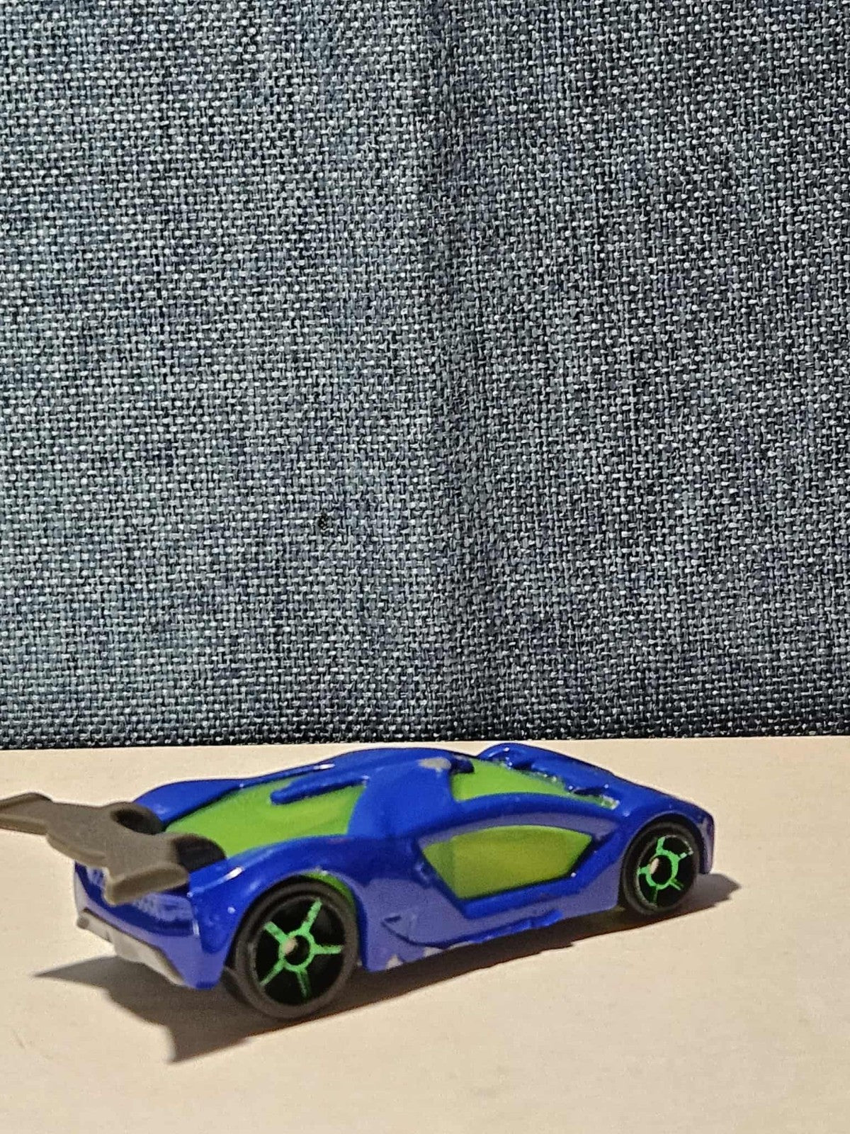 2012 Hot Wheels McDonald's Happy Meal | Blue REV ROD | Team Hot Wheels | Good