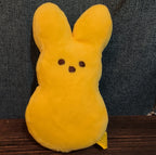 Peeps Bunny Plush Lot 4 Strawberry Tie-Dye Purple Yellow 2014