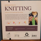 SpiceBox Intro To Knitting Learn To Knit Craft Kit Bamboo Needles