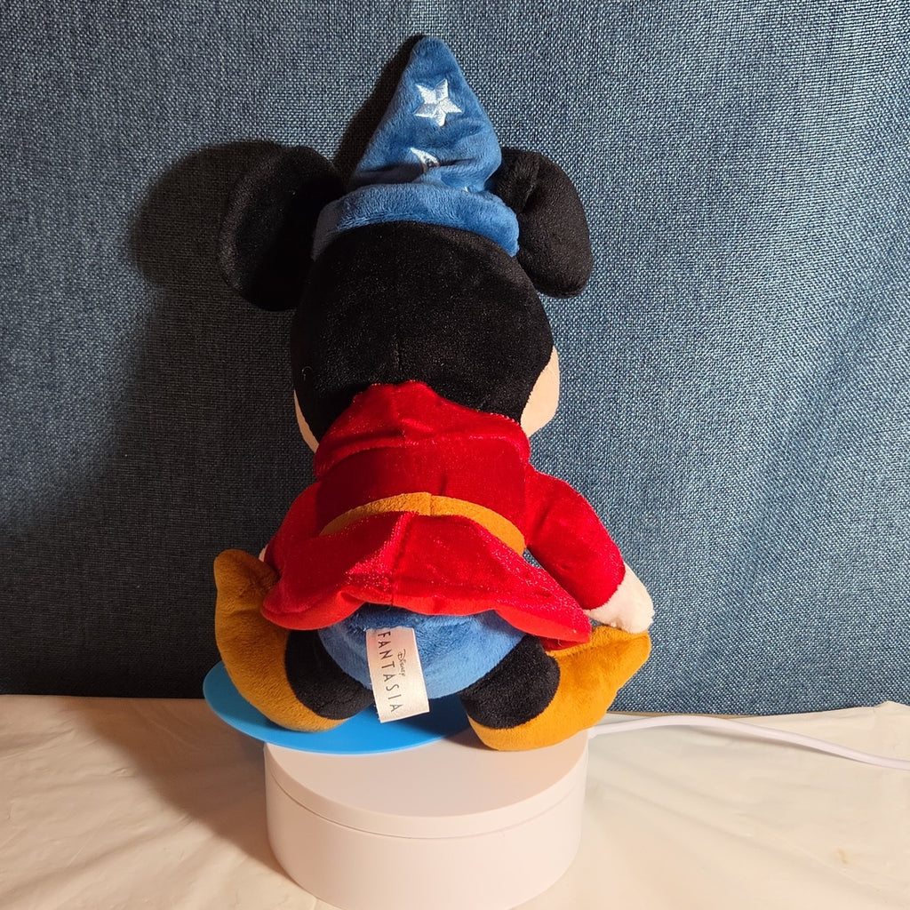 Disney Fantasia Sorcerer Mickey Mouse Plush 12" Theme Park