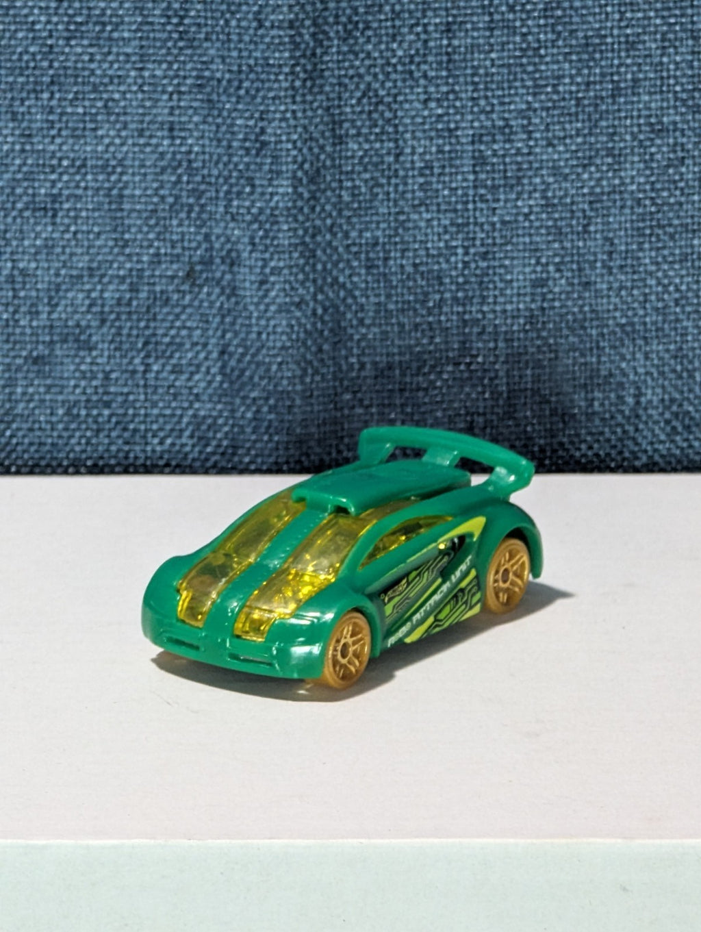 Hot Wheels Technetium Green Diecast Car | Nitrobot Attack Set Exclusive | Track
