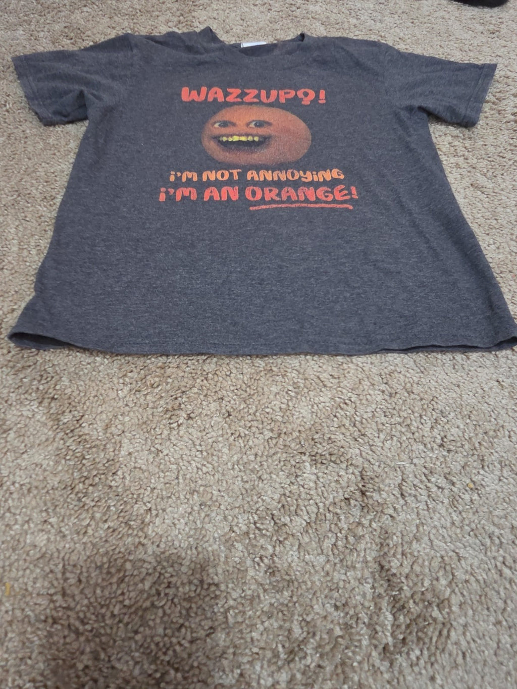 Port & Company Annoying Orange Meme Graphic T-Shirt