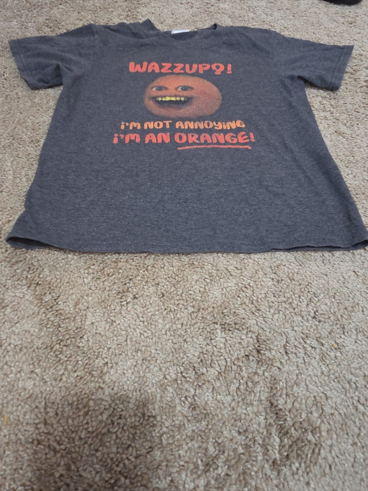 Port & Company Annoying Orange Meme Graphic T-Shirt