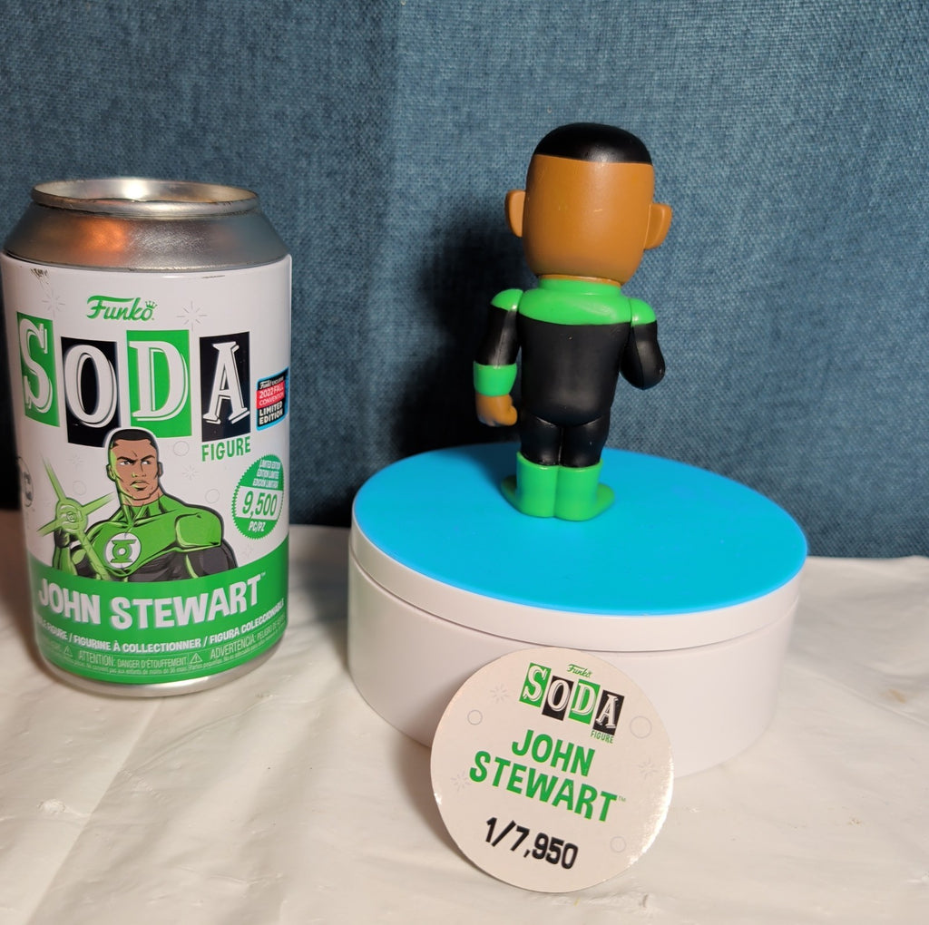 Funko Soda Green Lantern John Stewart Vinyl Figure NYCC 2022