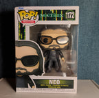 Funko Pop! Movies Matrix Neo 1172 Vinyl Figure Resurrections with Protector
