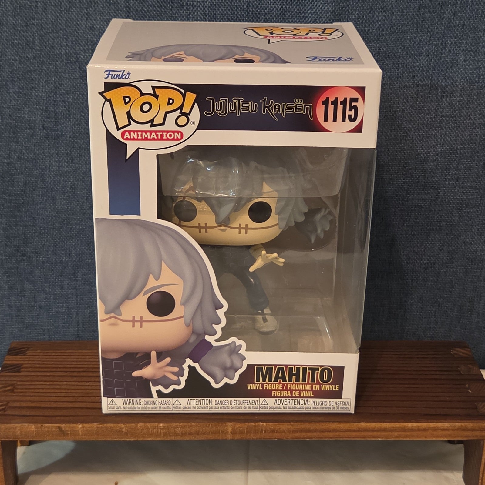 Funko Pop Animation Jujutsu Kaisen Mahito #1115 Vinyl Figure with Protector