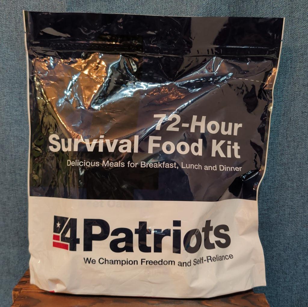 4Patriots 72-Hour Survival Food Kit Emergency MRE Supply