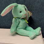 Ty Beanie Baby HIPPITY the Bunny | Retired 1997/1998 | 5th Gen Tag Mint Green