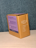 NEW Sud Scrub Antimicrobial Shower Hook Purple | Adhesive Rust-Resistant Holder
