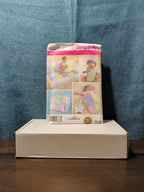 Simplicity 4202 Baby Accessories Pattern Quilt Diaper Bag Bib Wrap UNCUT 2006