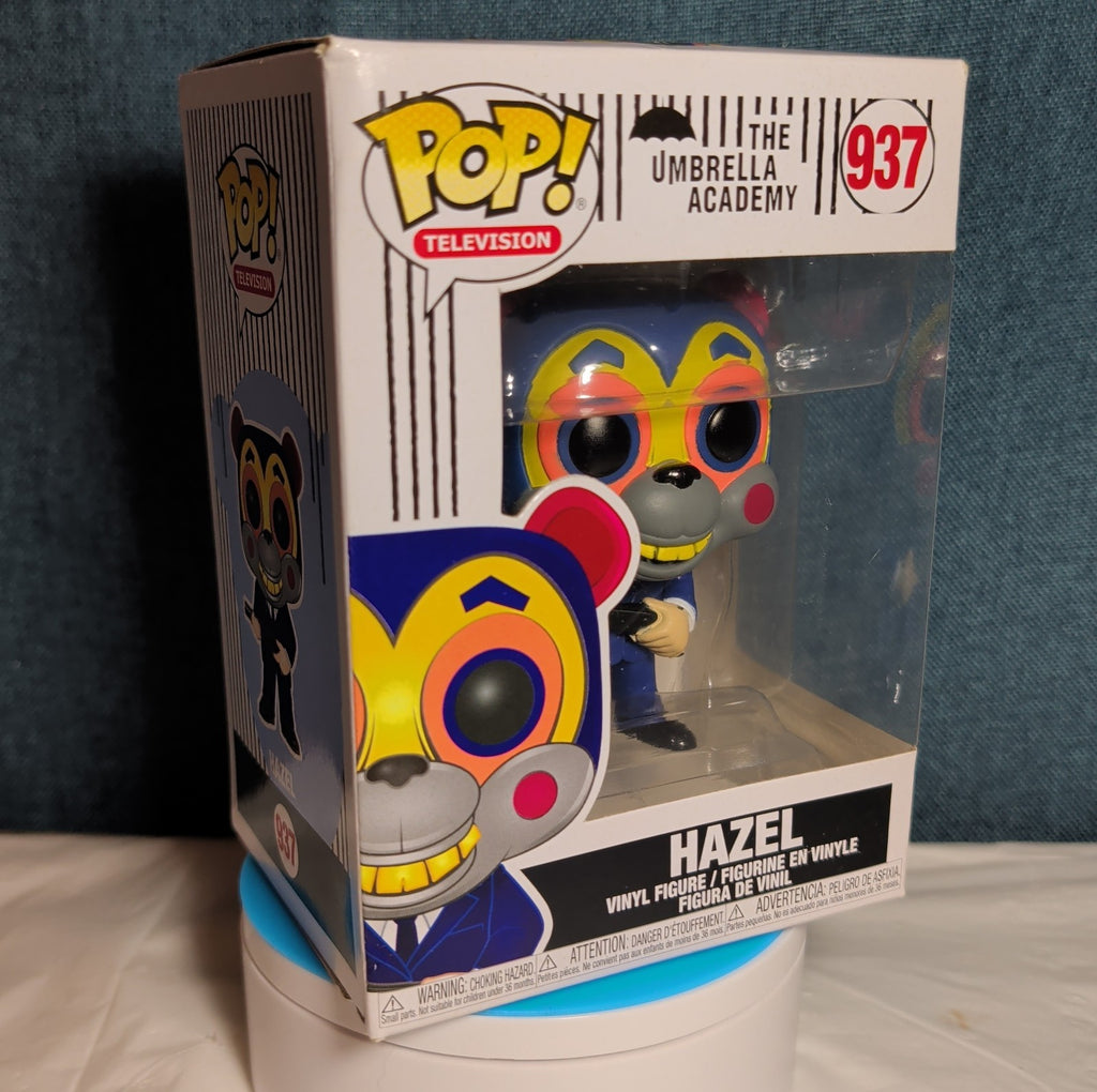 Funko Pop Television Umbrella Academy 937 Hazel Mask Figure in Box w Protector
