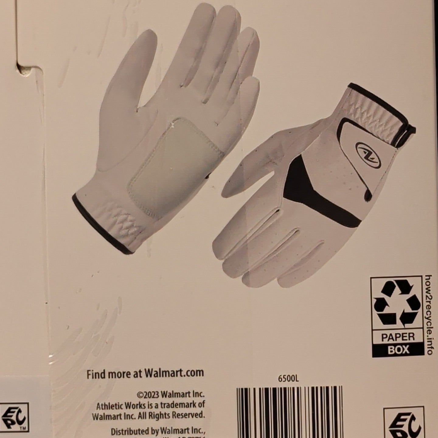 NEW Athletic Works Performance Golf Gloves 2-Pack | Size L | 2 Left Hand Gloves