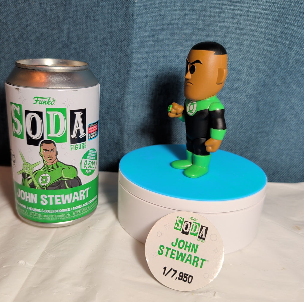 Funko Soda Green Lantern John Stewart Vinyl Figure NYCC 2022