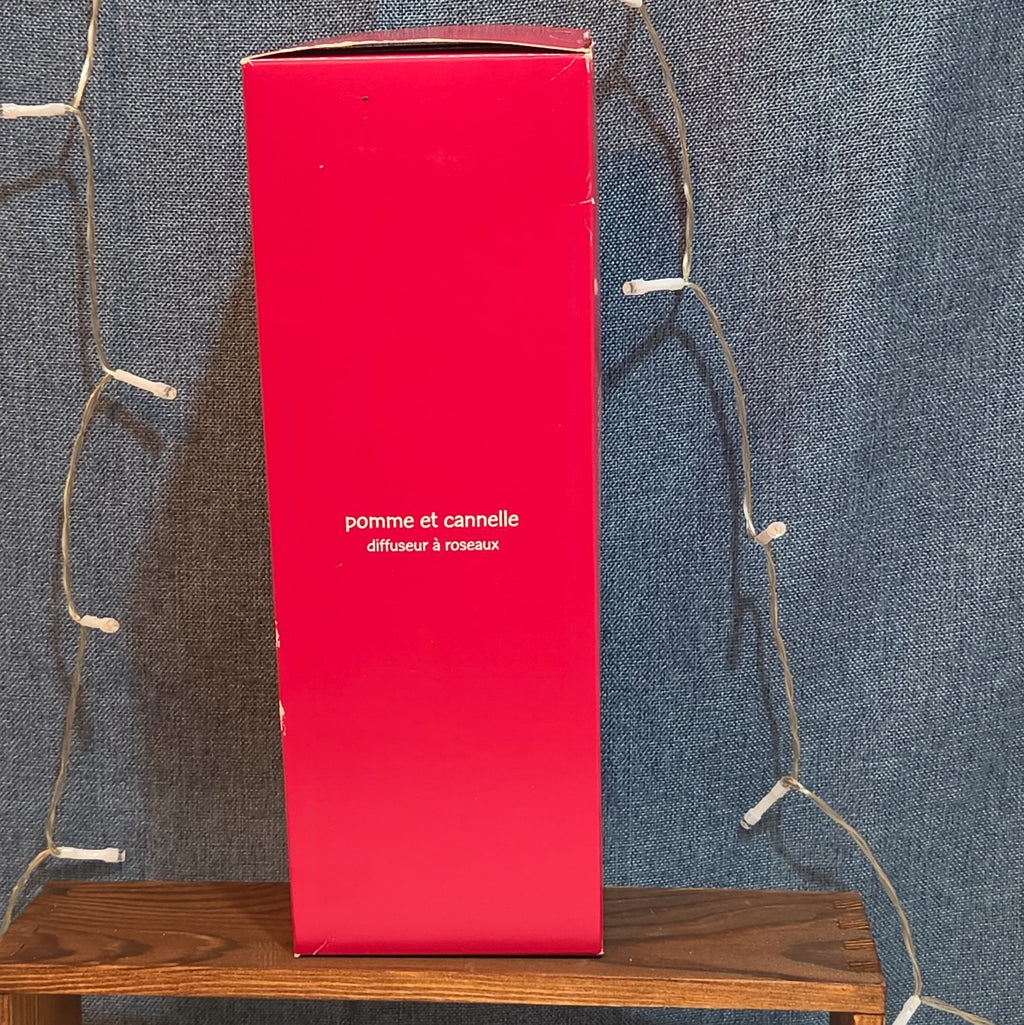 Pier 1 Imports Apple Cinnamon Reed Diffuser Red Glass