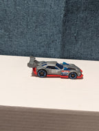 Hot Wheels GT HUNTER 2014 First Edition Night Burnerz #96 Silver Loose | Good