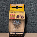 Funko Pocket POP Keychain Marvel Black Panther Glow in the Dark GITD Bobble Head