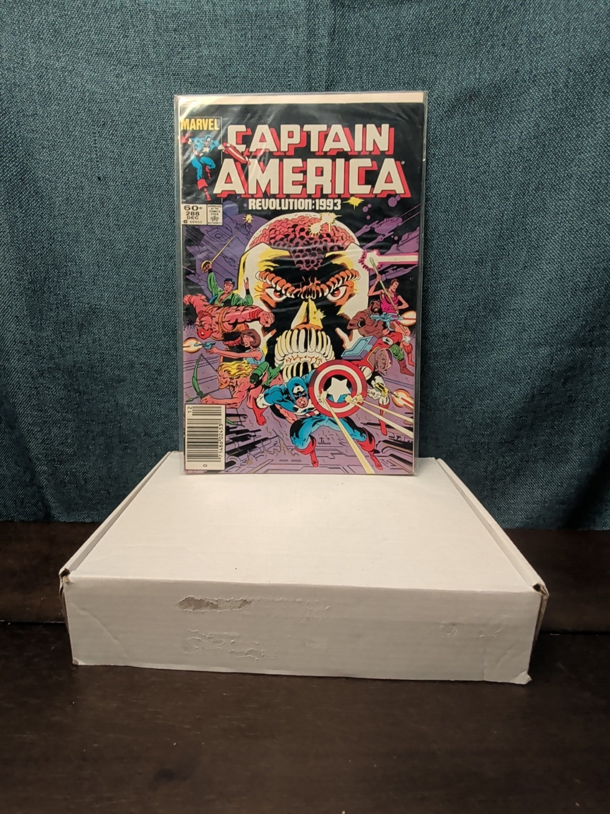 Captain America #288 1983 Newsstand Good Condition Revolution 1993 Modok