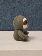TY Mini Boos Series 4 Dangler The Sloth Figure | 2" Flocked Collectible | Glitte