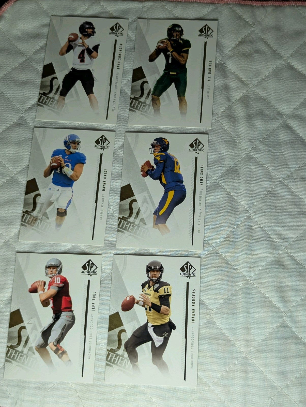 2013 SP Authentic Football COMPLETE BASE SET (1-100) w/ Travis Kelce Rookie RC