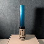 Star Wars Hasbro LFL 2007 Build Your Own Lightsaber Set Obi-Wan Blue TESTED WORK