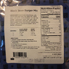 4Patriots Black Bean Burger Mix 8 Servings Survival Food