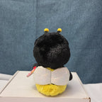Ty Beanie Boos Buzby the Bee 6" Plush Gold Glitter Eyes Retired 2014 MWMT 36150