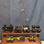 Lot Of 7 Dinosaur Monster Trucks, Vehicles Plastic