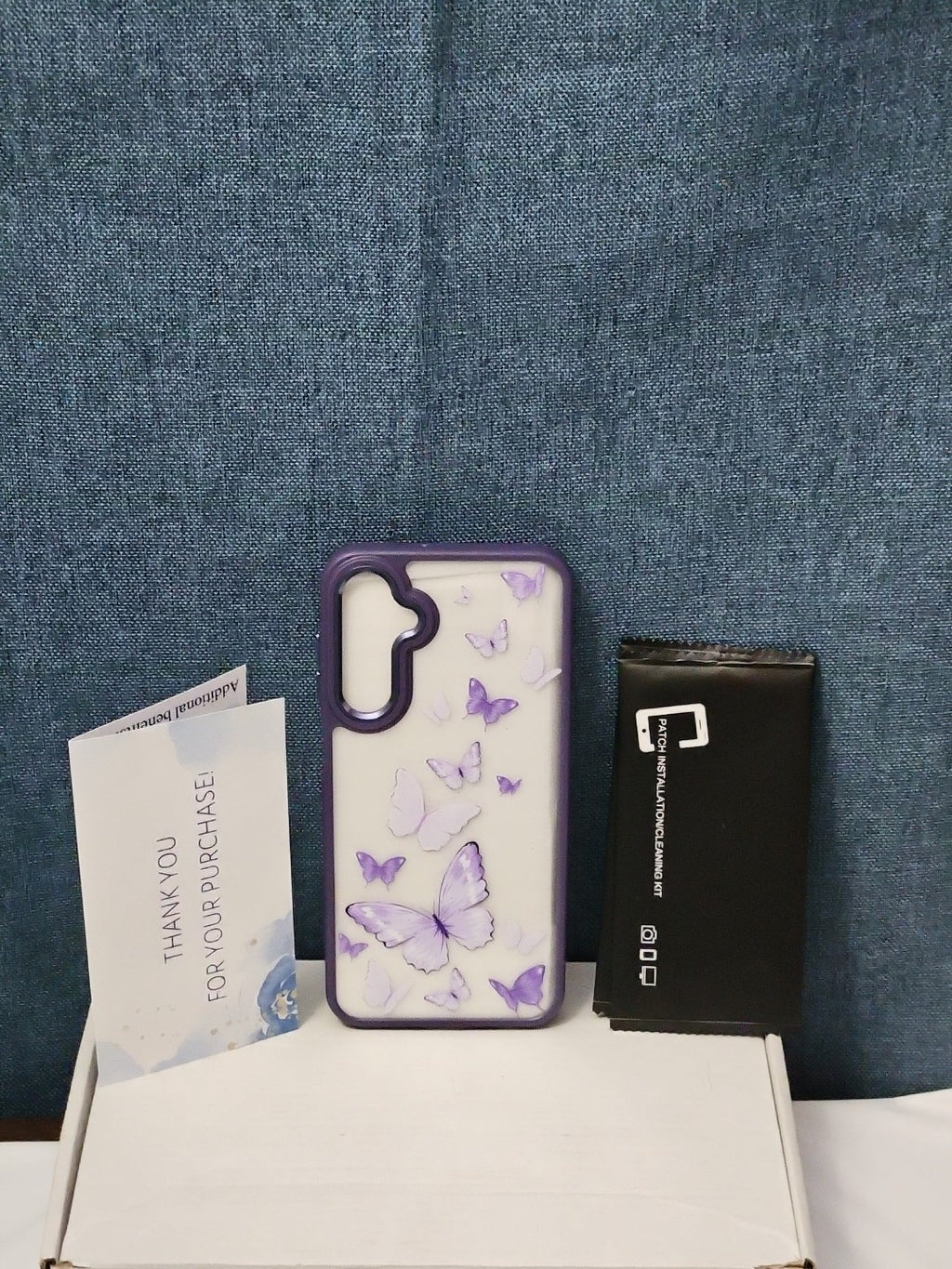 NEW DagoRoo for Samsung Galaxy S25 5G Case | Purple Butterfly Kit