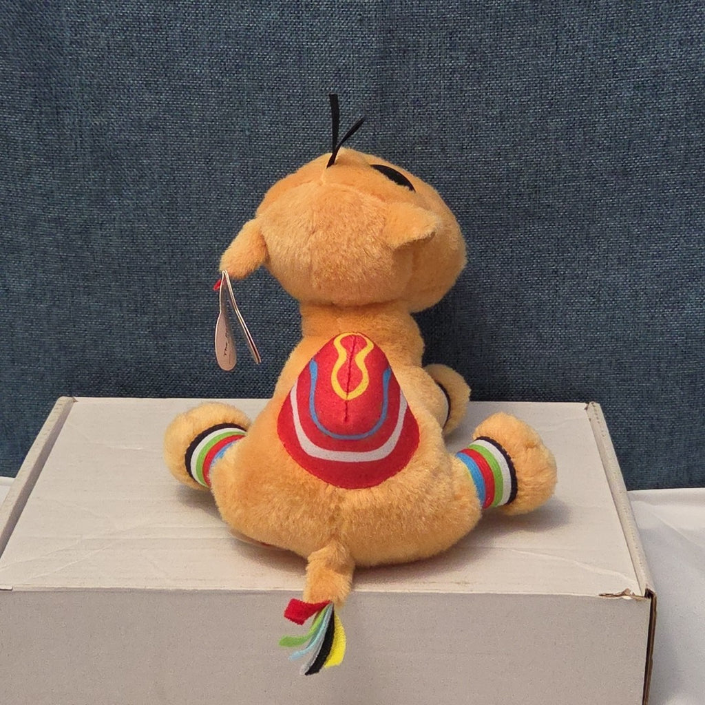 Ty Beanie Boos Jamal Camel 6" Plush Gold Glitter Eyes Retired 2014 MWMT 36155