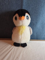 Ty Beanie Boos Pongo Penguin Plush 7" Blue Glitter Eyes 2017- No Tag