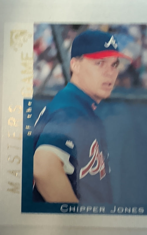 2000 Topps Gallery - Masters of the Game Chipper Jones #110