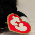Ty Teenie Beanie Baby Zip Black Cat McDonald's Vintage #10 TAG CREASE/RIP