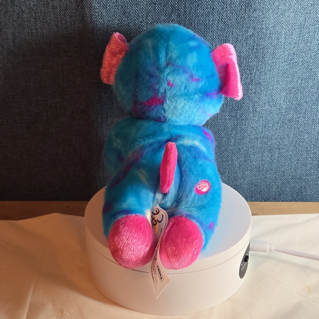 Zuru CoCo Surprise Neon Cone Poppy The Dog Blue & Pink Plush W/ Surprise Inside
