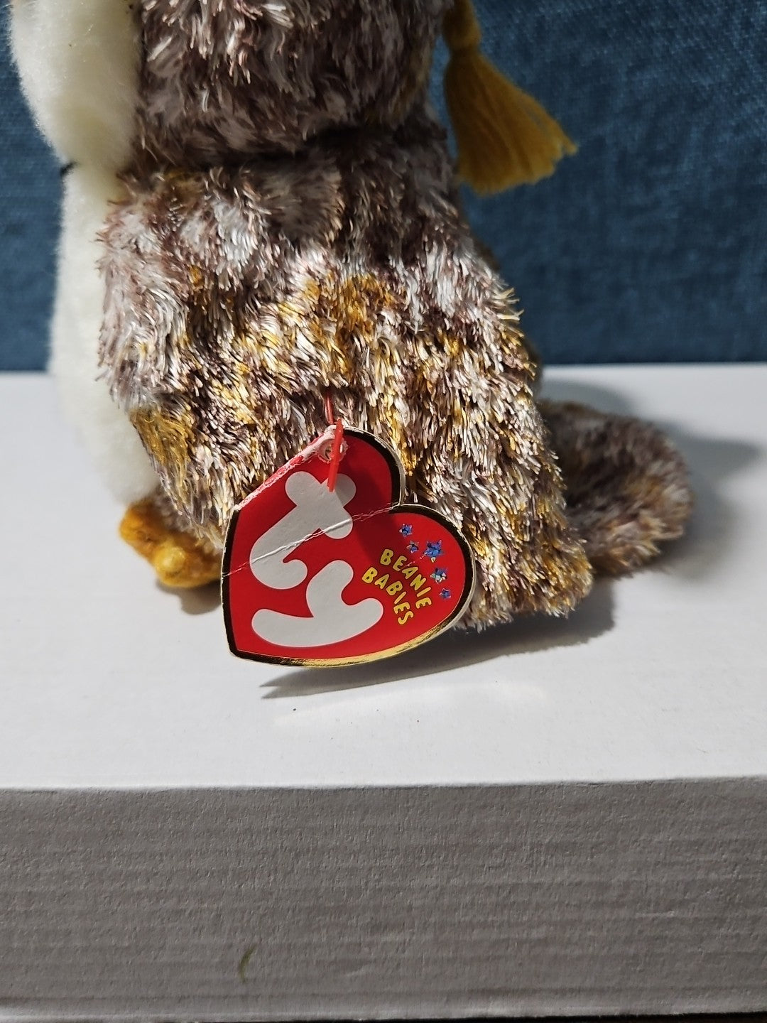 Ty Beanie Baby Smarter the Owl | Class of 2002 Graduation Gift | Retired Plush