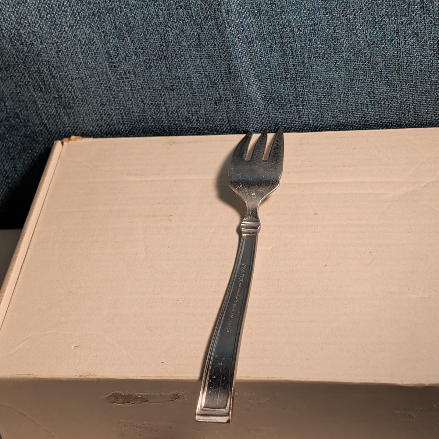 Set of 4 Hampton Silversmiths PORTFOLIO Glossy Salad Forks | 18/0 Stainless 208