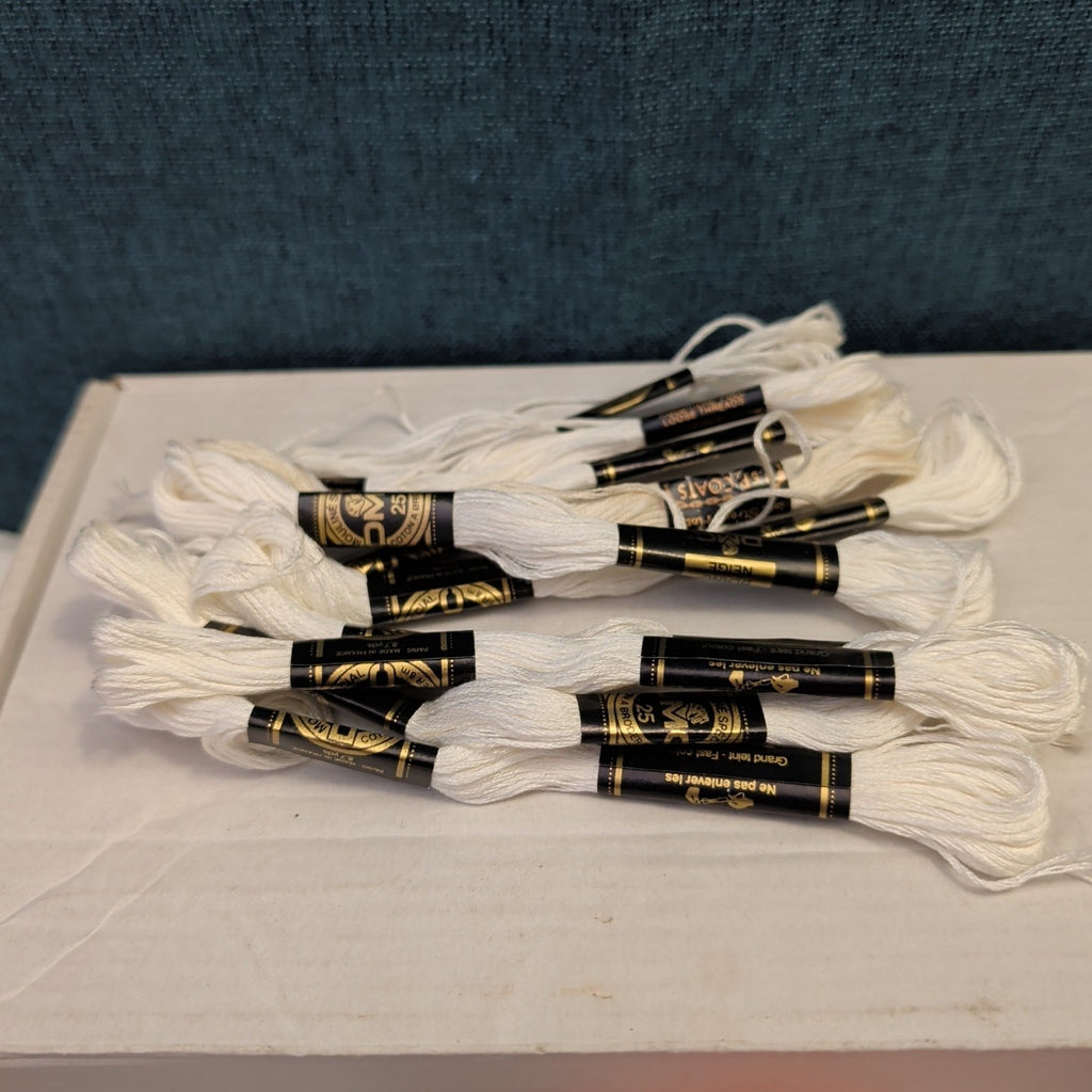 32 Skeins Embroidery Floss Set DMC J.P. Coats