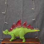 Zuri Inc Stegosaurus Walking Dinosaur Light Up Spikes 12.5