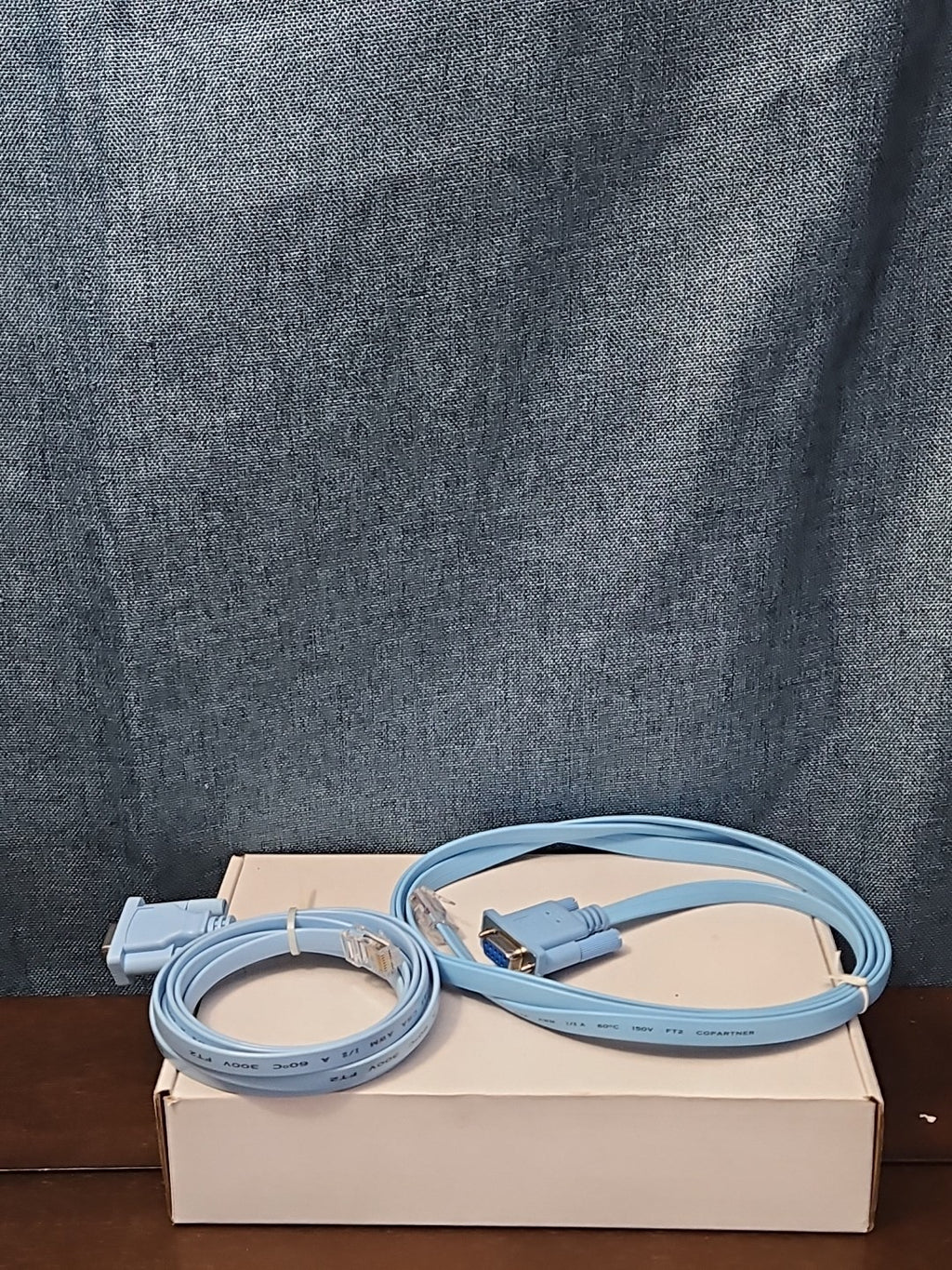 StarTech Cisco Console Cable 6ft | DB9 to RJ45 Management Router Switch | Blue