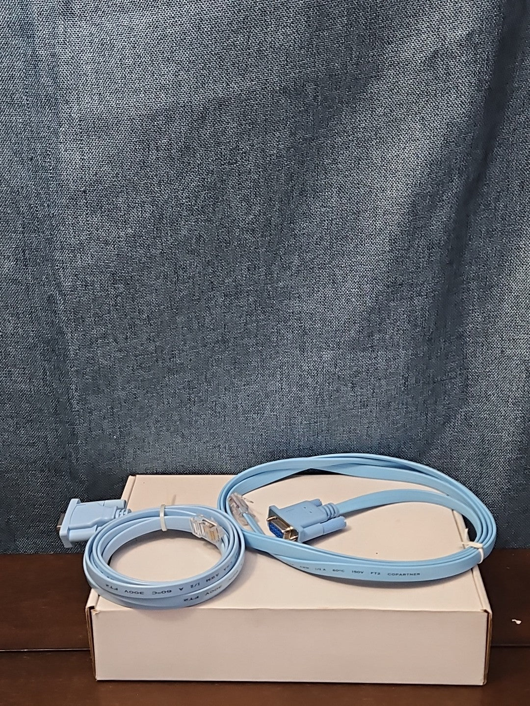 StarTech Cisco Console Cable 6ft | DB9 to RJ45 Management Router Switch | Blue