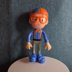 Blippi Zag Toys Bendables 5" Action Figure 2020 Kids Toy