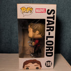 Funko Pop Star-Lord 198 Guardians of the Galaxy Vol2 Viny in Box with Protector 