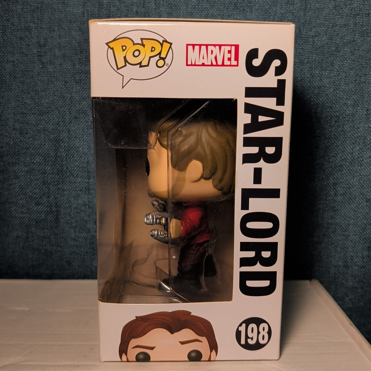 Funko Pop Star-Lord 198 Guardians of the Galaxy Vol2 Viny in Box with Protector 