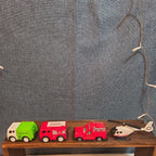 City Rescue Toy Vehicle Lot 4 Fire Truck Copter