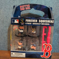Forever Collectibles MLB Boston Red Sox Squisherz 4 Pack Figures