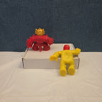 Goo Jit Zu Heroes Marvel Set of 4 Hulk Iron Man Pantaro Blazagon Squishy Toy