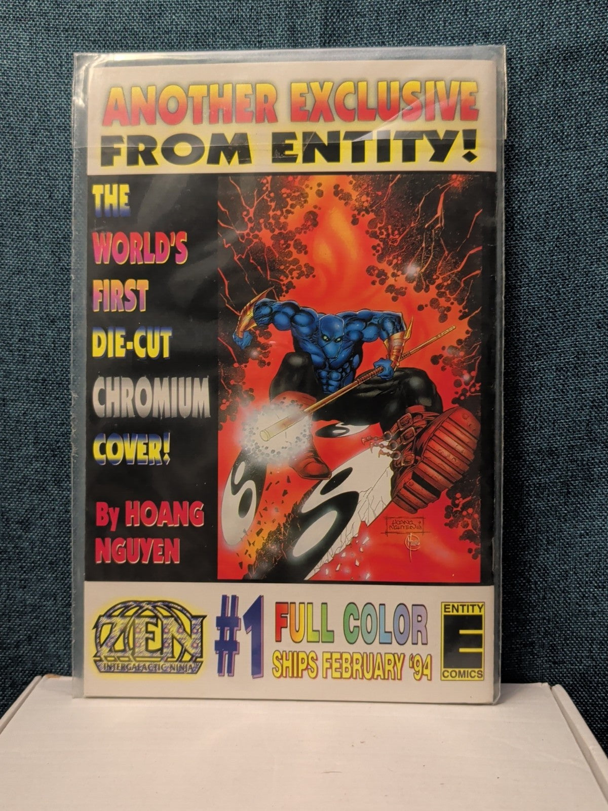Manosaurs #0 Entity Comics 1993
