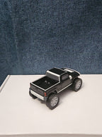 McDonald's Hummer H3T Toy Truck | 2006 Happy Meal Friction Car | Black & White