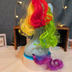 Hasbro My Little Pony Rainbow Dash 9" Glitter Wings Sitting 2018