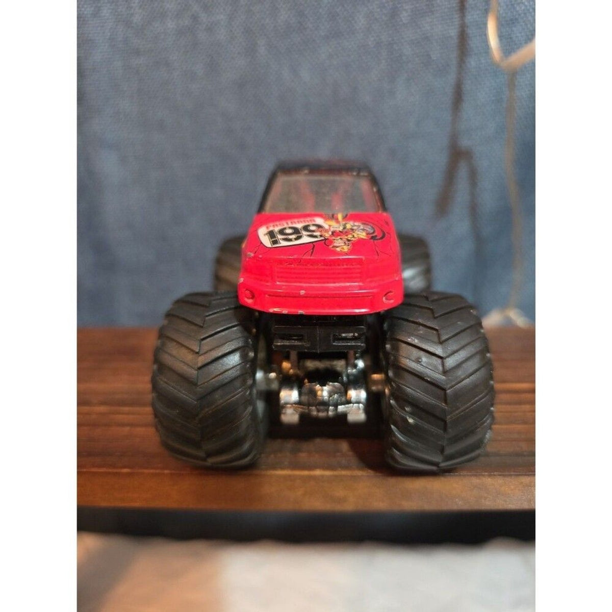 Hot Wheels Pastrana 1999 Monster Jam Red Diecast