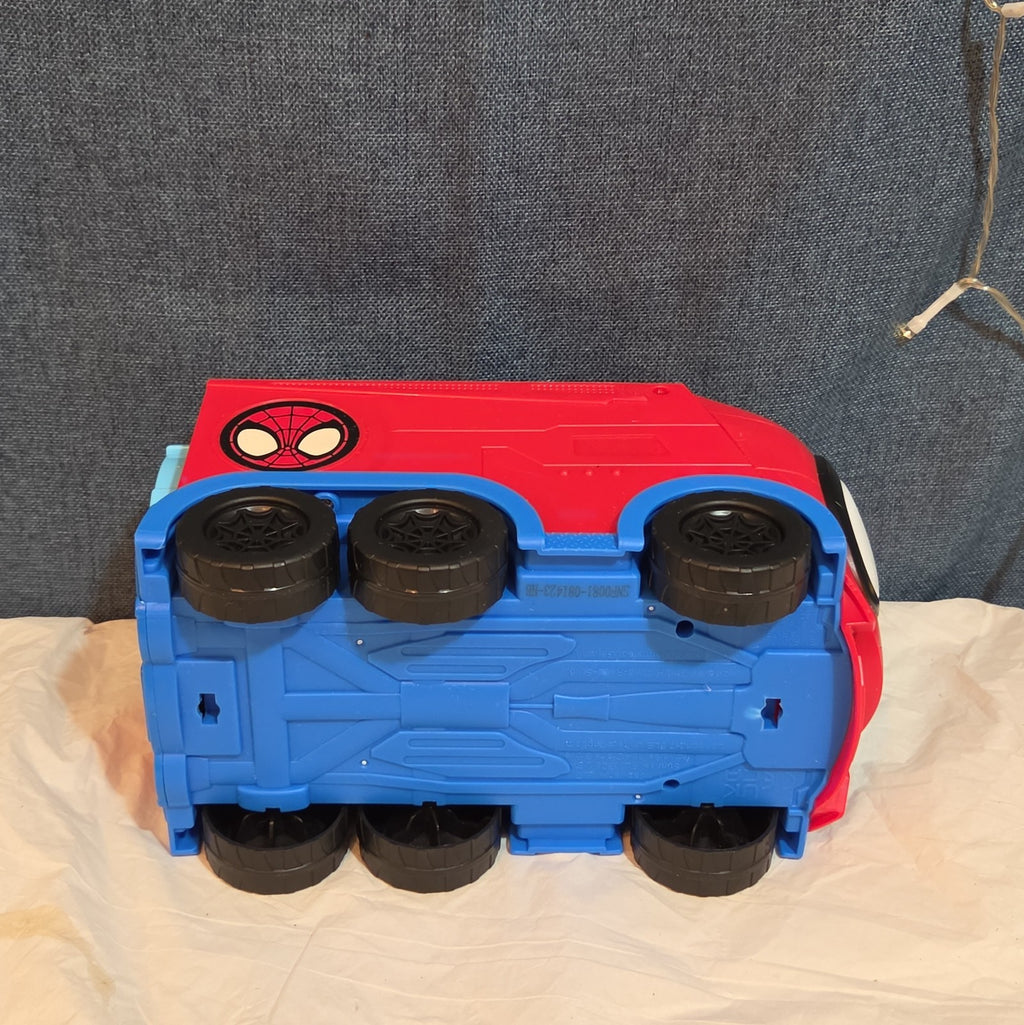 Spidey & His Amazing Friends Web Spinning Hauler Transforming Vehicle 3 In 1